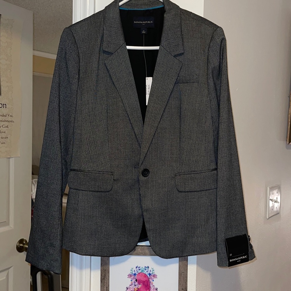 banana republic blazer